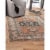 Boho Viscose Copper 4 ft. x 6 ft Viscose Area Rug Perspective: left