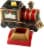 Oak & Rye Full Size Holiday Trian Wax Warmer Perspective: left