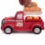 Fusion Lil' Red Truck & Pumpkins Hot Plate Perspective: left