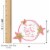 Big Dot of Happiness Pink Twinkle Twinkle Little Star - Shaped Invitations & Envelopes 12 Ct Perspective: left
