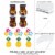 Big Dot of Happiness Tiki Luau - Lawn Outdoor Tropical Hawaiian Summer Party Yard Decor 10 Pc Perspective: left