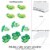 Big Dot of Happiness Double the Fun - Twins Two Peas in a Pod - Lawn Outdoor Yard Decor 10 Pc Perspective: left