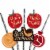 Big Dot of Happiness Rosh Hashanah - Paper Straw Decor - New Year Striped Decor Straws 24 Ct Perspective: left