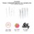 Big Dot of Happiness Chic Happy Birthday - Pink Black Gold Cupcake Toppers Treat Picks 24 Ct Perspective: left