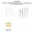 Big Dot of Happiness Gold Glitter 55 - Dessert Cupcake Toppers - Party Treat Picks 24 Ct Perspective: left