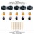 Big Dot of Happiness Trick or Treat - Halloween Party Centerpiece Sticks Table Toppers 15 Ct Perspective: left