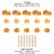 Big Dot of Happiness Pumpkin Patch Fall, Halloween or Thanksgiving Party Table Toppers 15 Ct Perspective: left