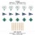 Big Dot of Happiness Par-Tee Time Golf Birthday or Retirement Centerpiece Table Toppers 15 Ct Perspective: left