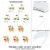 Big Dot of Happiness Fa La Llama - Lawn Outdoor Christmas & Holiday Party Yard Decor 10 Pc Perspective: left