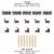 Big Dot of Happiness Mardi Gras - Masquerade Party Centerpiece Sticks - Table Toppers - 15 Ct Perspective: left