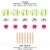 Big Dot of Happiness 60th Birthday - Cheerful Birthday Centerpiece Sticks Table Toppers 15 Ct Perspective: left