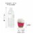 Big Dot of Happiness Chic 30th Birthday Pink & Gold Cupcake Wrappers & Treat Picks Kit 24 Ct Perspective: left
