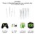 Big Dot of Happiness Game Zone - Cupcake Toppers Video Game Party Clear Treat Picks - 24 Ct Perspective: left