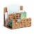 U-Brands® 3 Slot Woven Letter Sorter Perspective: left