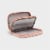 U Brands® Zip Canvas Tech Organizer - Dusty Rose Perspective: left