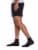 Pair of Thieves Blackout/Whiteout Men's Cushioned Quarter/Ankle Socks - Black Perspective: left