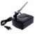 Airbrushing System with Gravity Feed Airbrush with 0.3mm Tip, Mini Compressor, Hose, Case Perspective: left