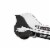 Razor E325 Adult Ride-On 24V High-Torque Motor Electric Powered Scooter, White Perspective: left