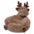 Trend Lab Children's Plush Moose Character Chair Perspective: left