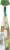 Plum® Organics Stage 2 Pear Green Bean and Greek Yogurt Baby Food Pouch Perspective: left