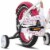 JOYSTAR Starry Girls Bike for Girls Ages 4-7 with Training Wheels, 16 , Pink Perspective: left