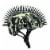 Raskullz Boneyard Gray Youth Bike and Skate Helmet Perspective: left