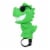Raskullz® bike helmet dinosaur green Perspective: left