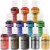 Complete Cake Decorating Airbrush Kit with a Full Selection of 12 Vivid Airbrush Food Colors Perspective: left