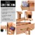 Rocker Crank Wooden Adjustable Studio Easel - Extra Large Heavy Duty H-Frame, Mast to 132 Perspective: left