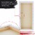 12  x 24  Gallery Depth 1-1/2  Profile Stretched Canvas 3-Pack - Gesso Triple Primed Cotton Perspective: left
