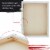 18  x 24  Gallery Depth 1-1/2  Profile Stretched Canvas 3-Pack - Gesso Triple Primed Cotton Perspective: left