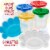 40-Piece Children's Art Painting Supplies and Accessories Kit - Brushes, Cups, Palettes Perspective: left