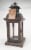 Home Locomotion Rustic Wood Lantern Perspective: left