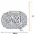 Big Dot of Happiness New Years Eve Party - Silver 2023 New Year Party Photo Booth Props 20 Ct Perspective: left