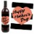 Big Dot of Happiness Best Mom Ever - Mother's Day Gift - Wine Bottle Label Stickers 4 Ct Perspective: left