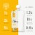 Serenity Kids Organic Squashes with Organic Olive Oil Baby Food Pouch Perspective: left