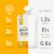 Serenity Kids Turmeric Chicken with Organic Vegetables, Herbs & Bone Broth Baby Food Pouch Perspective: left