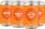 Hardywood suncrush Tangerine Refreshing Sparkling Ale Fruit Beer Perspective: left