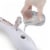 Salav HS-100 ROSE GOLD DuoPress Hand Held Steamer Plus Iron&#44; Rose Gold Perspective: left