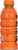 Prime Orange Sports Drink Bottle Perspective: left