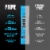 Prime Zero Added Sugar Blue Raspberry Drink Mix Packets Perspective: left