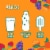 Crush® Sugar Free Drink Mix Sticks Variety Pack Perspective: left