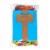Occasionall Designer Paper Multi Color Gift Wrap Bags with Handles Solid Bulk Perspective: left