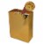 Gold Foil Gift bags with Handles, Designer Solid Gold Paper Gift Wrap Bag Perspective: left