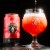 Rhinegeist Bubbles Rose Fruited Ale Perspective: left