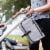 Baby Portable Changing Pad, Diaper Bag, Travel Mat Station, Large, Solid Grey Perspective: left