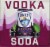 Canteen Spirits Black Cherry Vodka Soda Perspective: left