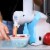 Frozay Dessert Maker 2.8 qt. Color Blue, Vegan Ice Cream & Frozen Yogurt Maker Soft Serve Des Perspective: left