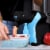 Frozay Dessert Maker 2.8 qt. Color Blue, Vegan Ice Cream & Frozen Yogurt Maker Soft Serve Des Perspective: left