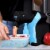 Frozay Dessert Maker 2.8 qt. Color Blue, Vegan Ice Cream & Frozen Yogurt Maker Soft Serve Des Perspective: left